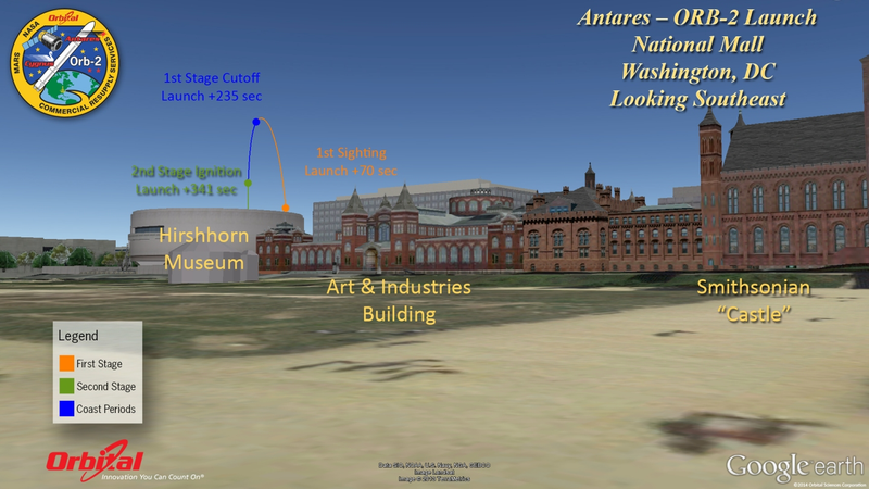 Illustration for article titled The Antares Rocket Launch Will Be Visible July 12 – Here's How To Watch